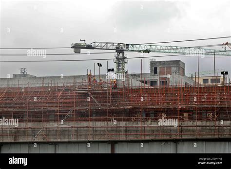 Pabna, Bangladesh - October 04, 2023: The under Construction of Rooppur ...