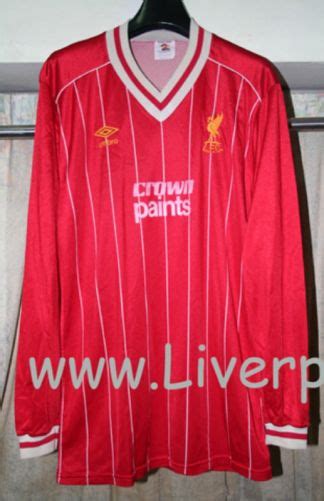 Liverpool FC 1982-83 Kits