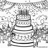 Coloring Page For The party Download Or Print Free sketch template