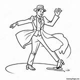 Tap Dancer With Shiny Shoes Coloring Page  Pagescom sketch template