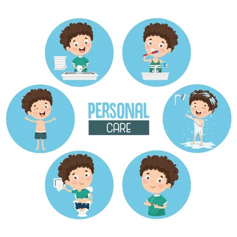 Personal hygiene Vector Art Stock Images | Depositphotos