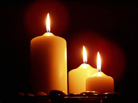 Three Lit Candles Photograph by Diana Cooper - Pixels