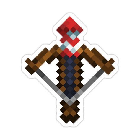 Minecraft Firework in Crossbow Sticker by Flipwish | Minecraft fireworks, Minecraft, Crossbow