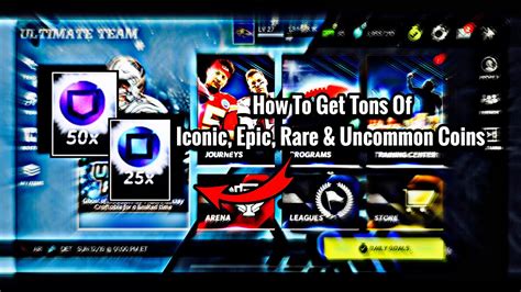 How To Get Tons Of Iconic, Epic, Rare And Uncommon Coins - Madden Mobile 22 (Gamemas Day 7 ...