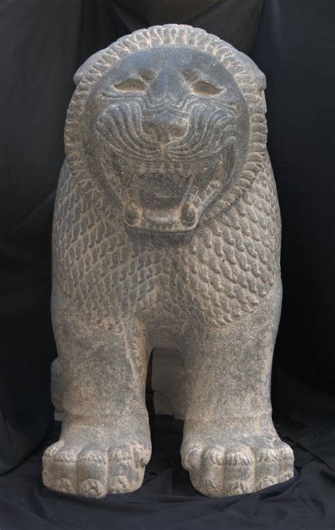 3,000-year-old lion guarding ancient gate complex – The History Blog