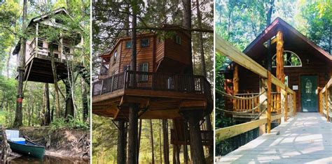 Treehouse Camping: 12 Places to Find Camping in the Branches