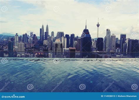 Kuala Lumpur city view editorial stock photo. Image of blue - 114928013