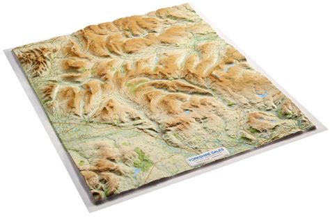 Yorkshire Dales 3D Relief Map | Relief map, Yorkshire dales, Yorkshire