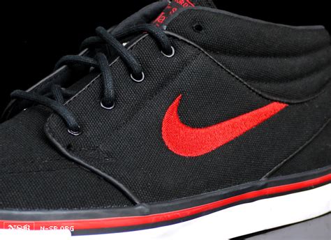 Nike SB Stefan Janoski Mid - Black/Sport Red - Summer 2012 | Sole Collector