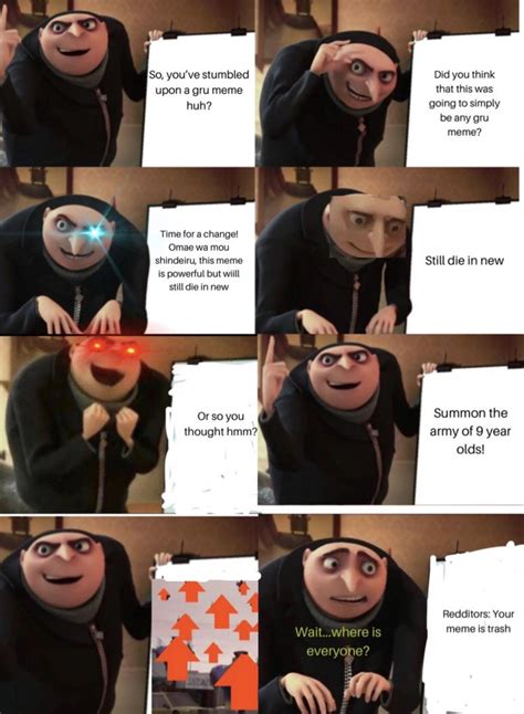 Gru has been getting powerful lately : r/memes