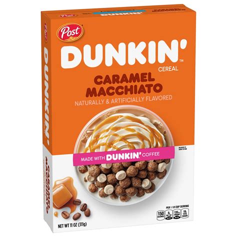 Dunkin' Donuts's Caramel Macchiato Cereal With Marshmallows | Dunkin' Donuts Has Caramel ...