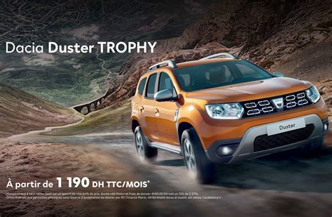 Dacia Duster neuve en promotion au Maroc - wandaloo.com