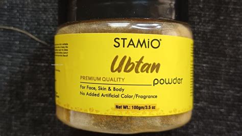 Stamio Ubtan Powder Review & Benefits: Best Ubtan Powder For Face, Skin And Body