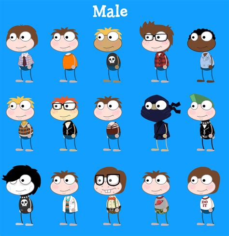 Image - Poptropica School Island Kids (male).png | Poptropica Fanon ...