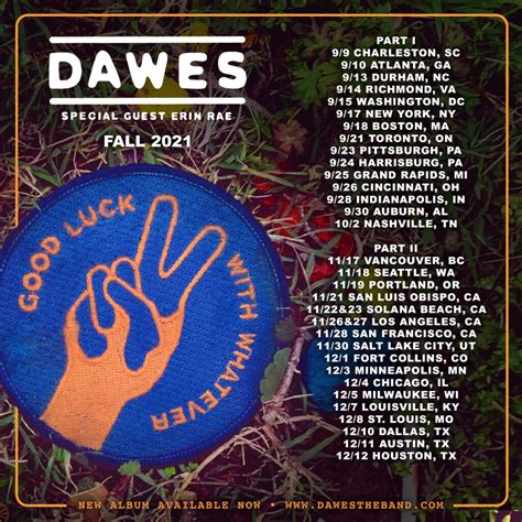 Dawes Fall Tour 2021 – Dawes 2024