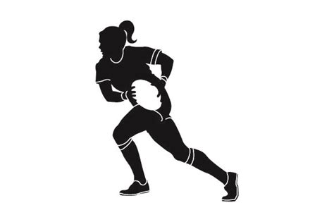 Detailed Sports Silhouettes for Rugby SVG Cut file by Creative Fabrica ...