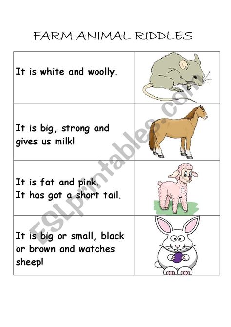 View Animal Riddle Worksheet Gif | suplemento-mineral-milagroso