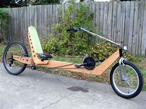 Wood bike, Recumbent bicycle, Wooden bike