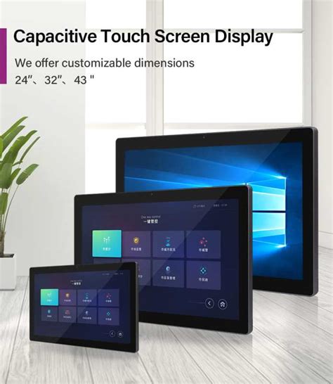 24-43 inch Large size touch screen monitor all-in-one pc machine,Large ...