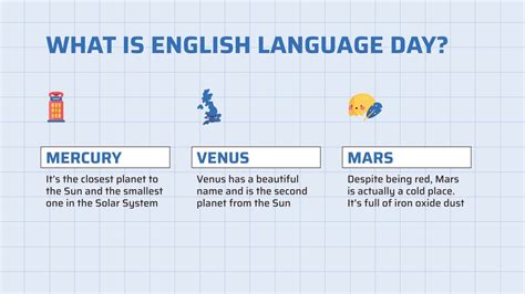 Let's Celebrate English Language Day | Google Slides & PPT