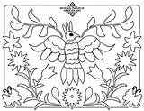 Mexican Art Coloring Pages Free sketch template