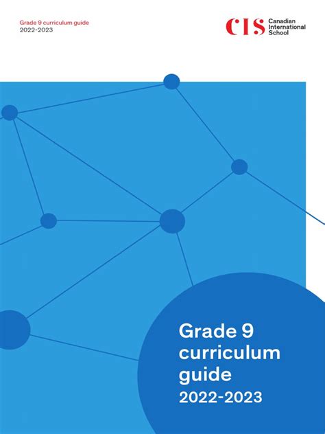 CIS Grade 9 MYP Curriculum Guide 2022-2023 | PDF | Science | Educational Assessment