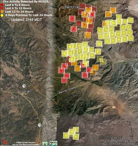 San Diego County fire causes evacuations of San Felipe and Ranchita