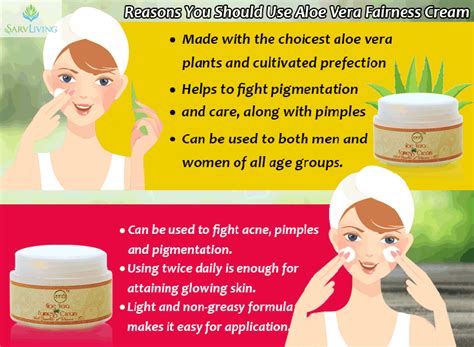 Using Aloe Vera Cream for Face Daily Imparts a Healthy Glow | Aloe vera ...
