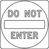 Road Safety Signs Coloring Pages sketch template