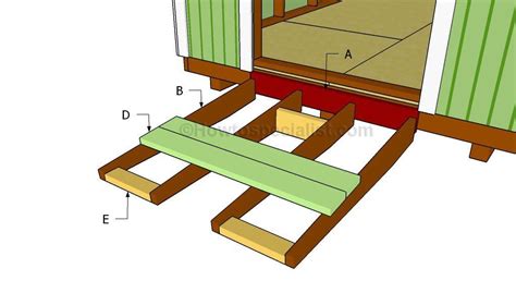 Building a shed ramp | Shed ramp, Diy shed, Build your own shed