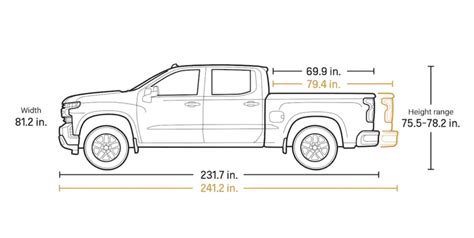 2021 Chevy Silverado 1500 Bed Sizes | Regular, Crew, Double Cab ...