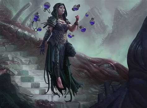 Kess, Dissident Mage MtG Art from Commander 2017 Set by Izzy - Art of Magic: the Gathering