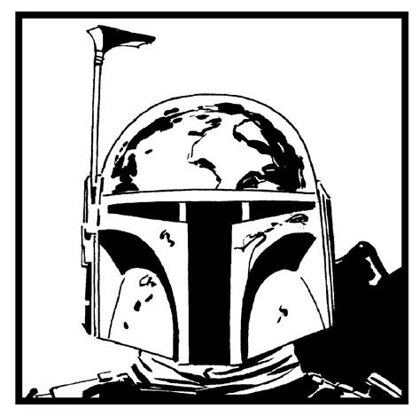 mandalorian helmet coloring page - Colby Robert