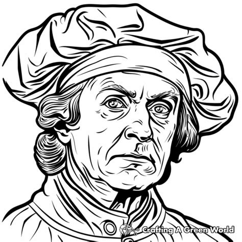 Columbus Day Coloring Pages - Free & Printable!