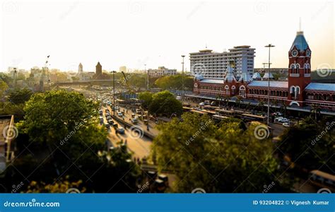 Chennai Central Railway Station Editorial Photography - Image of ...