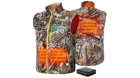 TIDEWE Men’s Heated Vest With Battery Pack, Lightweight Vest For ...