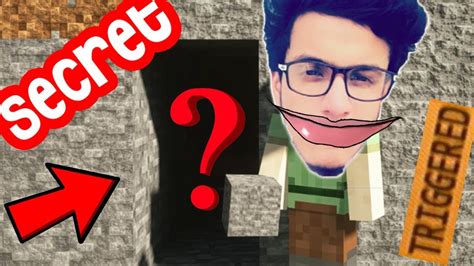 TRIGGERED INSAAN finds my SECRET houses in Minecraft - YouTube