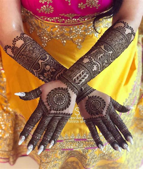 45+ Latest Bridal Mehndi Designs 2020 - Images & Inspirations | Top Wedding Mehndi Designs ...