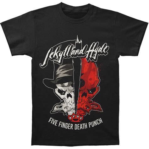 Five Finger Death Punch Men's Jekyll & Hyde T-shirt Black - Walmart.com