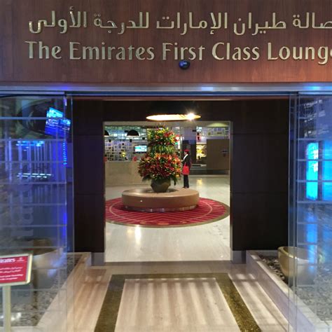 Emirates First Class Lounge Dubai Review