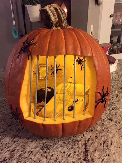 Pumpkin Jail | Halloween knutselen pompoen, Knutselen voor halloween, Knutselen halloween