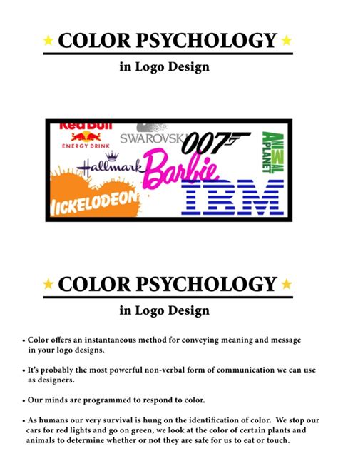 Color Psychology Logo Design | PDF