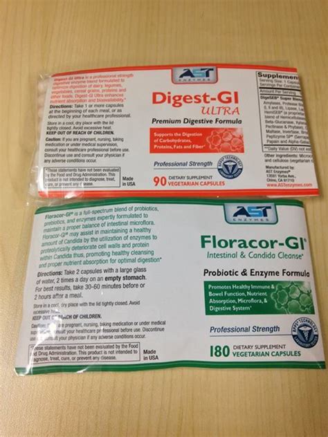 Free AST Enzymes Floracor-GI and Digest-GI Samples - SweetFreeStuff.com