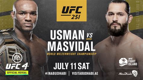 Kamaru Usman vs Jorge Masvidal Is Officially Happening - FloCombat