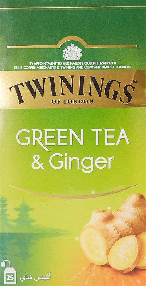 Twinings Green Tea Ginger 25 Teabags: Buy Online at Best Price in UAE ...