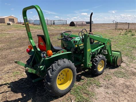 1987 John Deere 650 MFWD Compact Tractor W/Loader BigIron Auctions