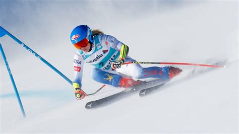 Shiffrin takes third again in World Cup super-G | NBC Olympics