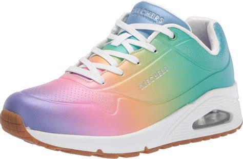 Amazon.co.jp: Skechers レディース Street Uno-Spectrum スニーカー : ファッション