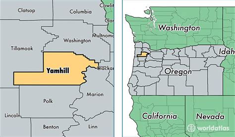 Yamhill Oregon Map | Zip Code Map