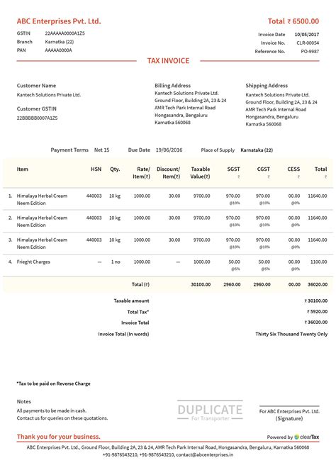 Tech Solution: TYPEOF INVOICE IN GST INDIA